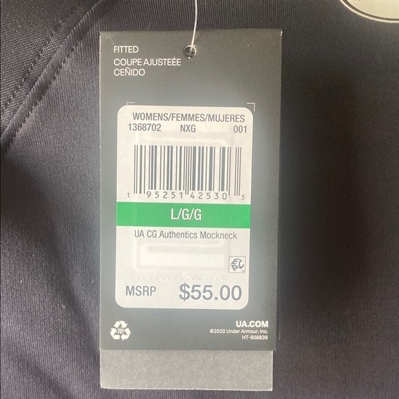 Under Armour Women’s Black Mockneck - Picture 7 of 9